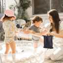 Waterproof Wet Dry Bag for Swimsuit, Black Wet Bags for Swimsuits Reusable Dry Bag for Beach Wet Clothes, Leakproof Wet Bag Swim Bag for Travel, Kayaking, Pool, Yoga, Baby Diapers