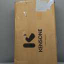 KENSONE 40" Foldable Mini Trampoline, Indoor Trampoline for Kids, Adults Indoor/ Garden Workout, Fitness Rebounder with Adjustable Foam Handle, Max Load 330 lbs