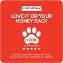 Pur Luv Chicken Wrapped Sweet Potato Dog Treats, Rawhide Free Jerky Wraps, Made with Real Chicken, 16 Oz, Healthy, Easily Digestible, Long Lasting, High Protein Treat, Satisfies Dog's Urge to Chew (1 Pound (Pack of 1))