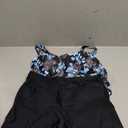 Plus Size Tankini Swim Top with Supportive Underwire and Adjustable Straps, 14W