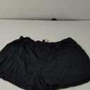 Maxine Of Hollywood Women's 2" Loose Fit Mid Rise Swim Shorts (Black) 20 Plus