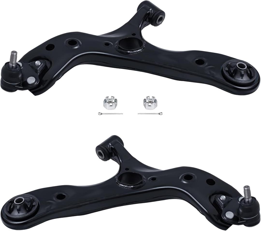 TUCAREST K622202 K622203 (Pair) Front Lower Control Arm and Ball Joint Assembly Fit For 2010-2015 To-yota Prius, 12-15 Prius Plug-In /11-17 Le-xus CT200h [# 4806947050 4806847050 CMS861030 CMS861031]