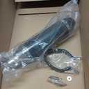 Exhaust Muffler Carbon Fiber 1.5-2"Inlet with Removable DB Killer for Street/Sport Motorcycles and Scooters with 38-51mm Diameter Exhaust Pipes