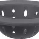 OGGI Silicone Sink Strainer- Great Kitchen Sink Strainer, Sink Drain Strainer, Drain Stopper, Sink Plug, 4.6 Diameter Rim, Gray (4.6 inches (1 Pack))