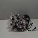 Bosceos 150FT Outdoor G40 LED Globe String Lights Dimmable Waterproof Shatterproof Light Strings with 75 Bulbs Connectable Commercial Hanging Lights for Christmas Patio House Backyard Balcony Party (150FT-Warm White, Black)