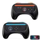 KUNSLUCK Joy-Con Grips for Nintendo Switch 2 (2025), Ergonomic Handle Grips for Switch 2 Joy Cons Controller, 2 Pack (Black)