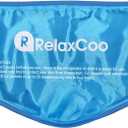 RelaxCoo Neck Ice Pack Wrap, Reusable Gel Ice Pack for Neck Shoulders, Cold Compress Therapy for Pain Relief, Injuries, Swelling, Bruises, Sprains, Inflammation and Cervical Surgery Recovery