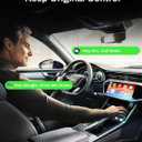2-in-1 Wireless CarPlay Adapter 2026 Support Apple CarPlay & Android Auto, Mini Bluetooth USB A & USB C Dongle Convert Wired to Wireless Compatible with iPhone & Android