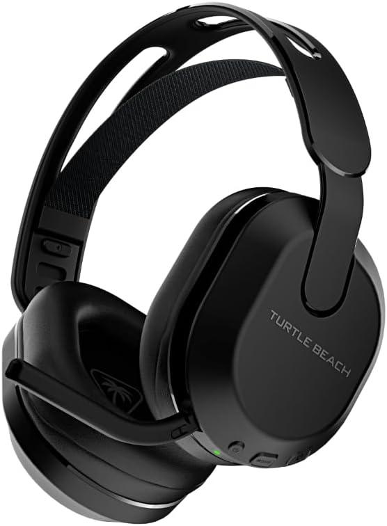 Turtle Beach Stealth 500 Wireless Amplified Gaming Headset for PS5, PS4, PC, Nintendo Switch, & Mobile 40-Hr Battery, Bluetooth, Memory Foam Cushions, Flip-to-Mute Mic, EQ Presets Black