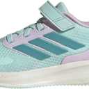 Adidas Unisex-Child Run Falcon 5 (13 Little Kid, Halo Mint/Mint Ton/Ice Lavender)
