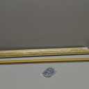 DIY Metal Floating Frame for 36x48 Canvas Paintings, 5/6" Floater Frame for Stretched Wood Canvas Portrait Landscape Living Room Bedroom Office Wall Art Decor (Gold)