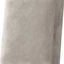 H.VERSAILTEX Velvet Stretch Couch Cushion Cover Plush Cushion Slipcover for Chair Cushion Furniture Protector Seat Cushion Sofa Cover (1 Piece Armchair Cushion Covers, Oatmeal)