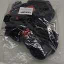 Hinged ROM Knee Brace with Shoulder Strap Post Op Knee Immobilizer Adjustable Knee Support with Side Stabilizers Medical Knee Orthopedic Support for Men and Women, Left or Right Leg (Red)