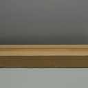 10-Pack Solid Pine Wall Planks, 47.25" x 4.75" Barn Wood Finish Rustic Real Wood Wall Panels for DIY Accent Walls & Ceilings, Natural, Covers 15.4 Sq. Ft., 47.25" x 4.75" x 0.36"