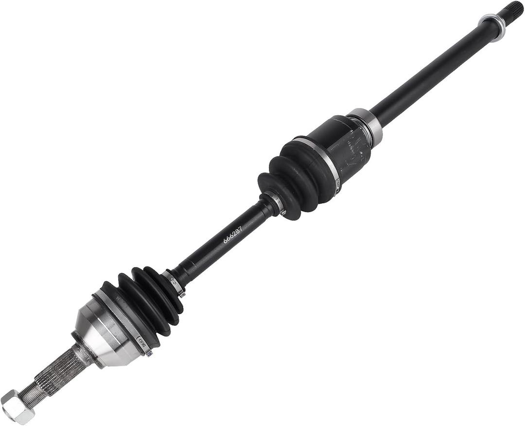 PAROD 666287 AWD CV Axle Assembly Fit for 2008-2013 Nissan Rogue, 2014-2015 Rogue Select Front Right