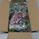 Long Artificial Eucalyptus and Pine Christmas Garland with Pine Cones Red Berries Winter Greenery Garland Christmas Season Holiday Wedding Table Runner Centerpiece Mantel Decor