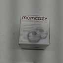 Momcozy Breast Milk Collector, Milk Collectors for Breastfeeding, Reusable Breast Milk Shells, Silicone Catcher with More Fit & Soft (3oz/90ml, 2 Counts)