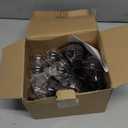 14ft Battery Operated 20 Hanging Bulb 100 LED String Lights, Vintage Commercial Battery Outdoor Lights for Indoor Outdoor Decorations Home, Bedroom, Patio, Balcony, Christmas Party (8 Modes)