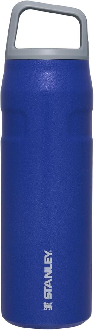Stanley IceFlow Cap and Carry Water Bottle | Wide Mouth Twist Lid | Lightweight & Leakproof for Travel & Sports | Insulated Stainless Steel | BPA-Free (Lapis Glimmer)