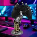 Cyberpunk Decor Silverhand Mechanical Hand, Gaming Controller Holder Stand, 9.6 Inch Resin Gaming Desk Accessories for Room, Porch, Shelf, Home Decor, 9.6 x 4.52 x 3.54 inches