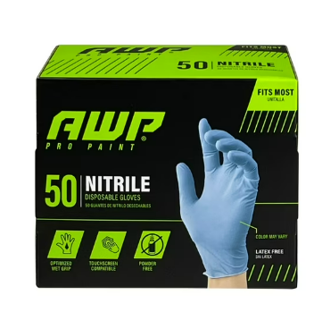 AEP Nitrile Disposable Gloves 50ct Fits Most