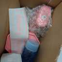 LUSJNGE 2 Bubble Gun with 2 Bottles Refill Solution for Kids, 40-Hole Light Up Bubble Machine for Toddlers 1-3, Pink Bubble Blaster Maker, Party Favors Toys for Boys Girls 4-8 Birthday Gifts