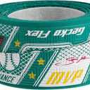 3 x 1.1mm Bat Grip Tape, Greek Key Double-Stamping Textured, Baseball & Softball Bat Tape for All-Weather Performance, Non-Slip, Precut for Easy Install (Green)