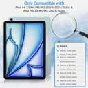 MOBDIK 2 Pack Paperfeel Screen Protector Compatible with iPad Air 13 M4/M3/M2 2026/2025/2024 & iPad Pro 13 M5/M4 2025/2024, Crafted for Natural Writing, Anti Glare, Easy Installation
