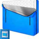 MorTime Mattress Bags for Moving and Storage, Zippered Mattress Storage Bag with 8 Strong Carrying Handles, Reusable Mattress Protector Cover Moving Supplies (Cali King)