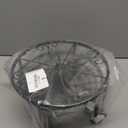 Garden Gifts Plant Lovers Gifts 3 Packs Black Metal Plant Stand with Anti-Slip Base Rustproof Heavy Duty Decorative Round Flower Stand Display Shelf for Indoor/Outdoor