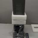 Space Heaters for Indoor Use, 1500W PTC Ceramic Electric Heater with Thermostat, Room Temperature Display, 70 Oscillation, Remote Control, 12H Timer, Quiet Portable Heater for Office Bedroom