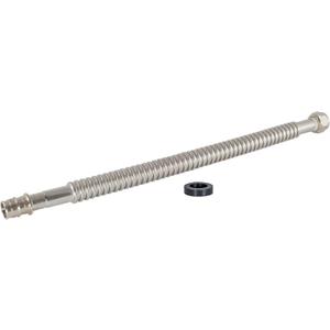 Eastman 24 Inch WaterFlex Expansion Water Heater Connector, 3/4 Inch FIP x 3/4 Inch Expansion PEX (F1960), Stainless Steel Corrugated Water Heater Supply Line, 438324