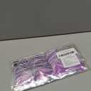 GCQQ Purple Heart Garland - 52Ft/16M Purple and White Lavender Party Decorations 4 Packs Glitter Hanging Heart Streamers for Birthday Wedding Baby Bridal Shower Bachelorette Party Backdrop Dcor