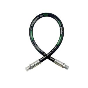Haichy 15611-04-04-12 Hydraulic Hose 1/4" Hydraulic Hose with Male NPT X Male NPT, 12" Long, 5800 PSI