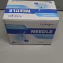 100 Pack Disposable 3ml/cc Lab Syringes with 23Ga 1 Inch Needle Luer Lock, Individually Sealed Packed