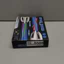 Cawiew 4 Pack Light up Sword Saber with FX Sound (on-Off Control) and Full Retractable Handle, 4 Colors LED Glow in The Dark Toy for Kids Adult