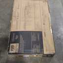 VIZ-PRO Magnetic Dry Erase White Board, 36 X 24 Inches, Black Aluminium Frame