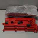 MITZONE Upgrade Aluminum Valve Cover Left and Right Compatible with 2003-2008 Nissan 350Z Infiniti FX35 G35 M35 VQ35DE 3.5L Part # 13264AM600 13264AM610