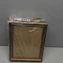 eletecpro 8x10 Picture Frames Set of 4, Vintage Photo Frame with Glass, Gold Frames 8 x 10 Display 5x7 Photo with Mat or 8x10 without Mat for Tabletop or Wall Decor, Gold