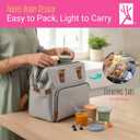 Elk and Friends 4oz Borosilicate Glass Baby Food Storage Jars with Silicone Lid | Strong Glass | Set of 12 | Microwave, Oven & Dishwasher Safe | Infant and Babies (Blush/Peach/Lemon/Ivory/Sage/Misty Blue (12-pk))