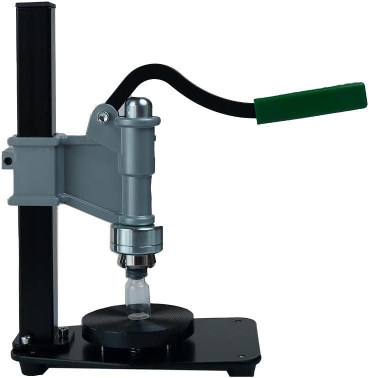 13mm Manual Bottle Capper for Vials, Stainless Steel
