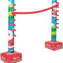 Fun Express Inflatable Christmas Limbo Game for Kids & Adults - 5 Feet Tall Holiday Party Games Set with 6ft Limbo Stick | Perfect for Family Christmas Activities & Birthday Parties