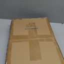 Gannyfer Desk Shelf Organizer - Wood Desktop Shelf, Freestanding Desk Hutch Office Decor, 3 Tier Storage Display Rack, Small Bookshelf with Metal Frame for Books/Plants/Toys (Rustic Brown Black)