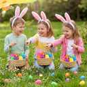 100PCS Easter Eggs Include 6 Surprise Golden Eggs, 3" Empty Fillable Colorful Bright Plastic Eggs Bulk for Easter Hunt, Easter Basket Stuffers Fillers Classroom Prize Party Favors