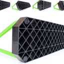 QuickPlay Replay Station 4-in-1 Soccer Rebounder Board - Portable Rebound Board for Backyard - Dual Surface, Dual Angle Soccer Passing Board for Passing & Reaction Skills - Soccer Training Equipment