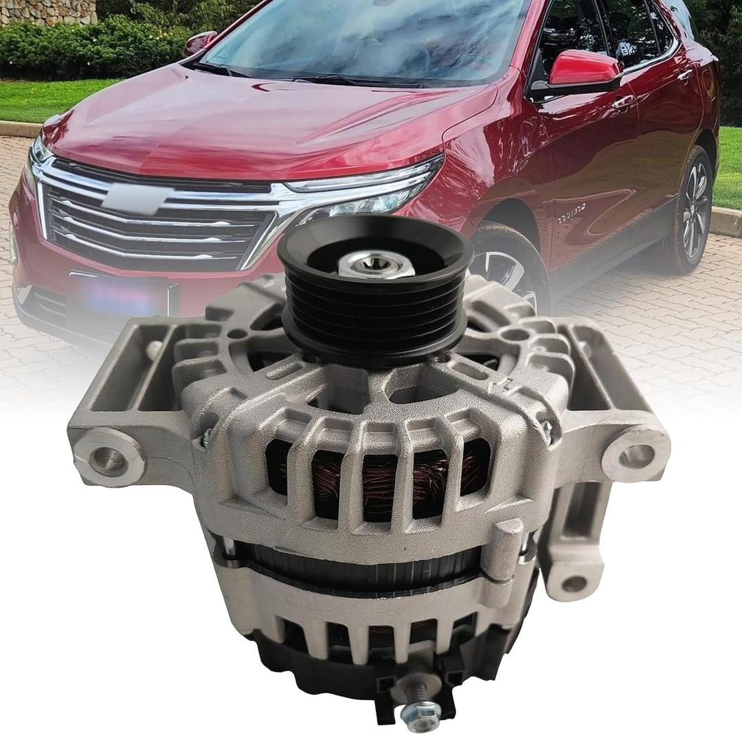 13535009 Alternator Compatible with 2018-2020 Chevy Chevrolet Equinox GMC Terrain 1.5L 12V