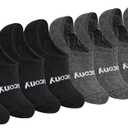 Saucony Women's No Show Cushioned Invisible Liner Socks (8, 16 Pairs) M