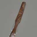 Skinny Spurtle for Sourdough Starter, Mixing, Reaching Bottom of Jar, Dough Whisk, Natural from High Moist Resistance Teak, Spurtles Kitchen Tools Wooden Kitchen Utensils for Non Stick Cookware (1 Pcs)