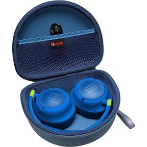 XANAD Hard Case for JBL Junior 470NC or JBL JR 470 NC/JR 460 NC/Junior JR 320BT Kids Headphone, Blue