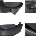 Door Storage Organizer Set for Tesla Model Y Juniper 2025 2026, 4 Pieces, Front & Rear Door Pocket Trays